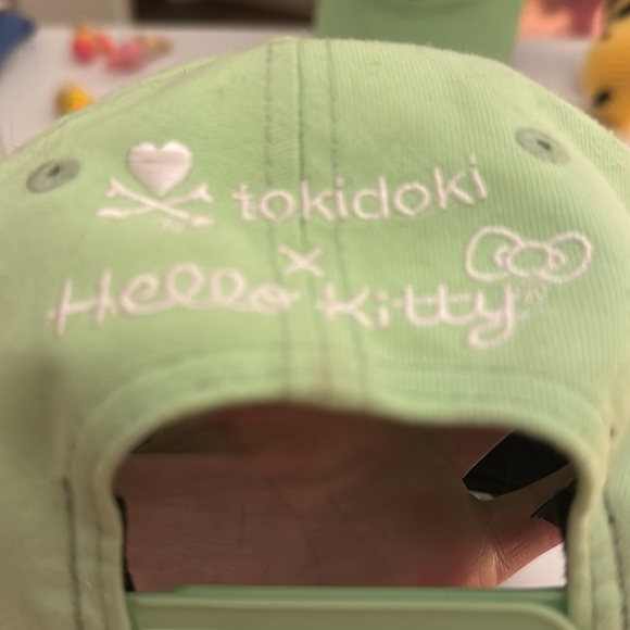 Hello Kitty Green Baseball Cap - Picture 3 of 5